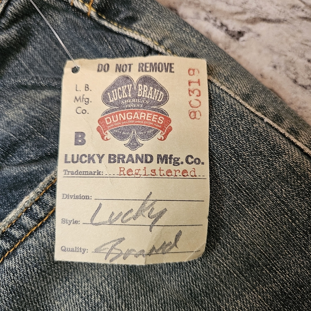 Lucky Brand Men's Dark Wash Black Bootcut Jeans - Picture 5 of 15